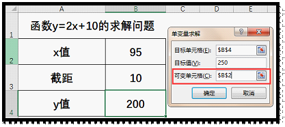 excel中單變量求解實(shí)例