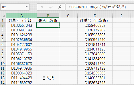 ifcountif篩選重復數(shù)據(jù)