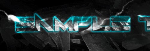 說明: 6 effect 500x171 Design an Awesome Electrified Metal Scrap Text Effect in Photoshop