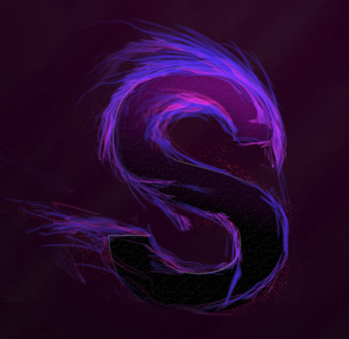 說(shuō)明: 3 paint 2 500x486 Design Magical Fire Energy Text Effect in Photoshop